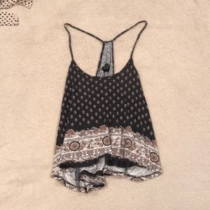 Dark blouse/tank top